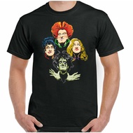Sanderson Sisters Tshirt Halloween Mens Hocus Pocus Rhapsody Top Retro Movie