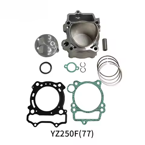 CQHZJ Motorcycle 77mm Engine Cylinder Piston Gasket Kit 250CC For Yamaha WR250F YZ250F Accessories M