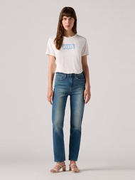 กางเกงยีนส์ผู้หญิง Levis® Womens 724 High-Rise Straight Jeans