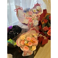 Soap Flower Series Bouquet Artificial Flower Bouquet/ Birthday Graduation Anniversary Bouquet