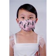 [Bewa] BFE>99% Kids - Cats Mask (Pink)