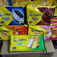 JULIE'S PEANUT LEMON VANILLA CHEESE CHOCO SANDWICH BISCUIT