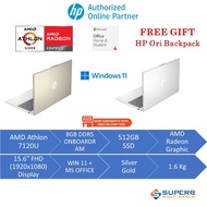 HP Laptop 15-fc0420AU Gold fc0421AU Silver fc0105AU Gold, fc0106AU Silver (AMD Athlon Silver, 8gb dd
