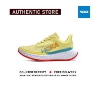 รับประกันของแท้ Hoka One One Carbon X 2 " Yellow Red " รองเท้ากีฬา 1113526 - LGHC รับประกัน 1 ปี