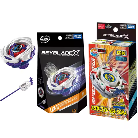 GENUINE TAKARA TOMY beyscollector UX-17 Starter MeteorDragoon 3-70J BX-00 / BXG-22 Dragoon Storm 4-6