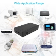 【Best Price Guaranteed】 Multipurpose Mini Ups Dc Backup Security Standby Power Power Supply Black Ab