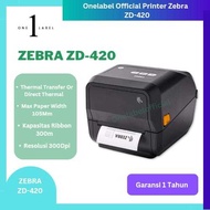 ONELABEL Barcode Printer Zebra ZD420 replacement GK420t KING DESKTOP, 203 DPI