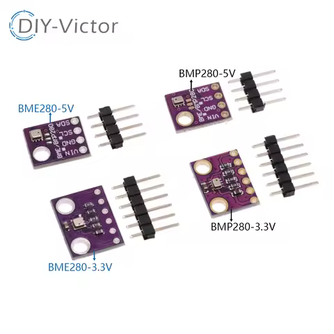 BME280 5V 3.3V Digital Sensor Temperature Humidity Barometric Pressure Sensor Module I2C SPI 1.8-5V 