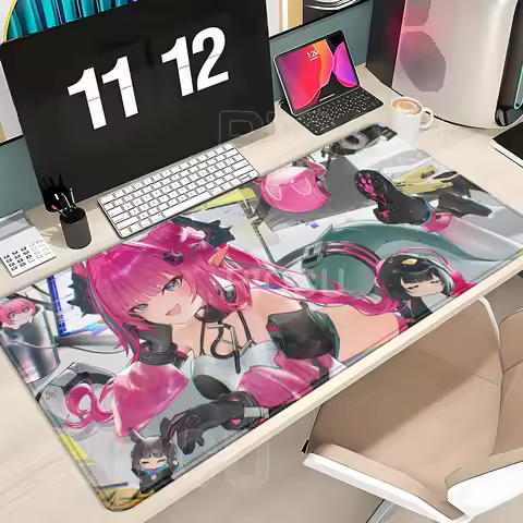 Arknights Endfield Yvonne Mouse Pad Gaming Non-slip Rubber Gaming Large 90X40CM Mousepad HD Printing