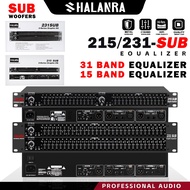 231SUB/215SUB Professional Equalizer Dual channel perform noise reduction tuner(With sub interface)