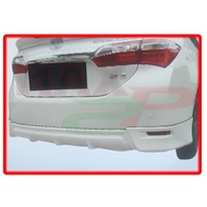 Toyota Altis (2014) OE Style Rear Back Skirt Skirting Bumper Lower Lip Spoiler ABS Plastic Bodykit Body Kit Part (With S