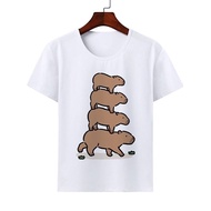 Cute With Capybara Cosplay Design for inspiration 3D Summer T-Shirt for Women 2024 NewS-5XL