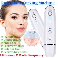 HIFU RF Radars Line V-Shape Anti-wrinkle Skin Tightening Ultrasound Face Lifting Machine Mini Facial Care Tool 100-240V