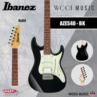Ibanez AZES Series AZES40-BK Electric Guitar - Black