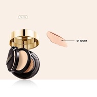 GMEELAN Black Truffle Air Cushion Foundation Concealer Oil Control High Coverage +Orange Exfoliate B