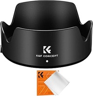 K&F Concept Lens Hood for Canon RF 24-105mm F4-7.1 is STM,EF-S 18-135mm f/3.5-5.6 is USM Lens, Rever