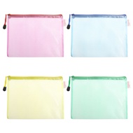 GB Stationery Storage Folder File Mesh Pouch File Pocket Document Bag
