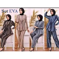 🔥🔥 HOT ITEM SALE RETAIL DAN BORONG 🔥🔥 SET EVA SET VIETNAM BAJU DAN SELUAR VIRAL