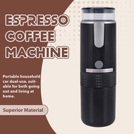 Electronic Coffee Maker Rechargeable Espresso Machine Portable Car Coffee Make Ground Coffee & Es