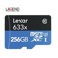 LEXAR MICROSD 256GB 633X USA MicroSD UHS-I U1/U3V10/V30 633X 100mb/s