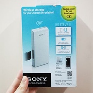 [全新正品] Sony Wireless Storage wg-c10 (行動電源、讀卡機、無線檔案伺服器) $100 只限面交