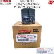 YAMAHA OIL FILTER 1WD-E3440-10 100% ORIGINAL OIL CLEANER ELEMENT ASSY BIG BIKES OIL SCREENER R25 YZF