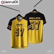 NFL Jersey Malaysia Harimau Malaya Edition Oversize Unisex Shirt