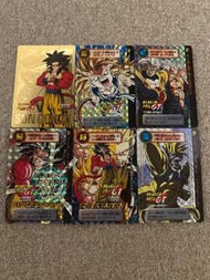 【美品】龍珠本彈29 GT   龍珠閃卡dragonball   GT 閃咭   dragonball 雙面閃  全套閃加  金卡（日版1997年初版)