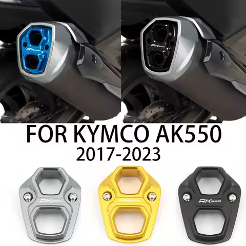 AK550 Exhaust pipe rear trim cover AK 550 Motorcycle exhaust cover FOR KYMCO ak550 PREMIUM Accessori