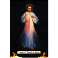 Hispanic World Divine Mercy Jesus Sr Faustina 02 Poster a 24x36