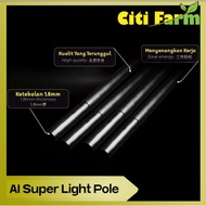 AI Galah Sawit HITAM ( RINGAN Fiber, Tahan, Tak Licin)/ Harvesting AI Pole BLACK (LIGH <Palm Pro)