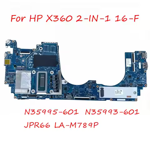 LA-M789P JPR66 Notebook Motherboard For HP X360 2-IN-1 16-F 13th i7-13700H i7-1360P 16GB Working Goo