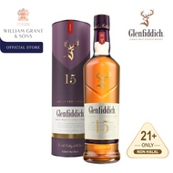 Glenfiddich 15 Year Old Single Malt Scotch Whisky (700ml)