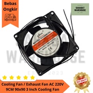 Cooling Fan / Exhaust Fan AC 220V 9CM 90x90 3 Inch Cooling Fan