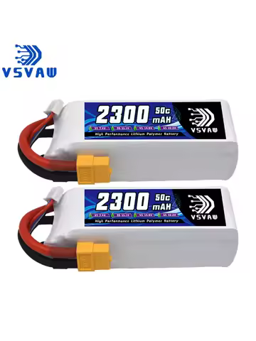 VSVAW 11.1V 2300mah 3S UAV Lipo Battery XT60 T Deans XT30 JST RC Parts 50C For FT012 Racing Boat Car