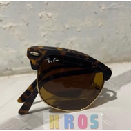 Kacamata Rb2176 Kacamata Rayban Clubmasterr Lipat Asli 100% Original