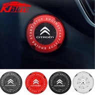 Citroen Car Ignition Switch Ring Engine Start Stop Button Cover for Citroen C1 C3 C4 C5 C8 xsara picasso DS5 C6 C4L C3XR C-Quitre Elysee Interior Accessories