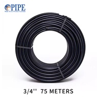 Ecopipe PE 1/2‘’ (20mm) 3/4‘’(25mm)1‘’(32mm) PVC HDPE COMMERCIAL HOSE PIPE SDR 11 black 75 meters wa