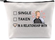 G2TUP Movie Inspired Gift Dating Finnick O Makeup Bag Action Film Lover Cosmetic Bag Fantasy Adventu