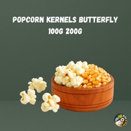Pop Corn Kernel Mushroom / Popcorn Kernel Butterfly / Bertih Jagung 100G 200G