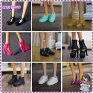 OWTWO 1/6 Dolls Boot Fashion Colorful Foot Length 2.2cm High Heels Shoes