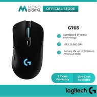 Logitech G703 Lightspeed Wireless Gaming Mouse W/Hero 16K Sensor/PowerPlay Compatible 910-005642