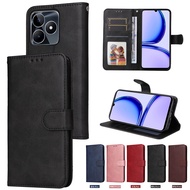 XICCI for OPPO Realme C53/Realme Narzo N53 Phone Case With Credit Card Stand Wallet Flip Cover Leath