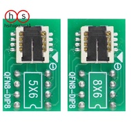 DFN8 to DIP8 Adapter QFN8 Test Socket for T48 TL866II /H CH341A EZP2023