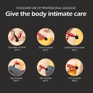 New Mini Vibration Massage Gun Womens Portable Muscle Relaxation Electric Massager Fitness Fascia gu
