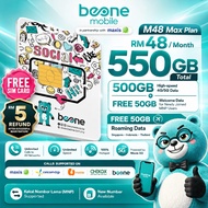 【FREE SIM】Simkad BeONE Mobile Prepaid | Boleh MNP Kekal Nombor Lama | Prepaid SIM Kad | Maxis 5G Cov