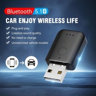 เครื่องรับส่งสัญญาณบลูทูธไร้สายขนาดเล็กรุ่นใหม่ 5.1 พร้อมไมโครโฟนในตัว สำหรับการโทรแบบไร้มือถือ ทำงา