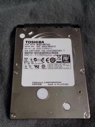 Toshiba 500G 硬碟.(2.5吋筆電用)