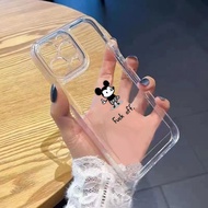Softcase Mouse VIVO clear pattern Transparent Anti-slip original VIVO Y02T Y15 AS Y16 Y02S Y11 Y12 Y