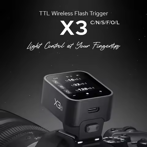 Godox X3C X3N X3S X3F X3O TTL Wireless Flash Speedlite Trigger Controller for AD200 V1 TT600 TT685II